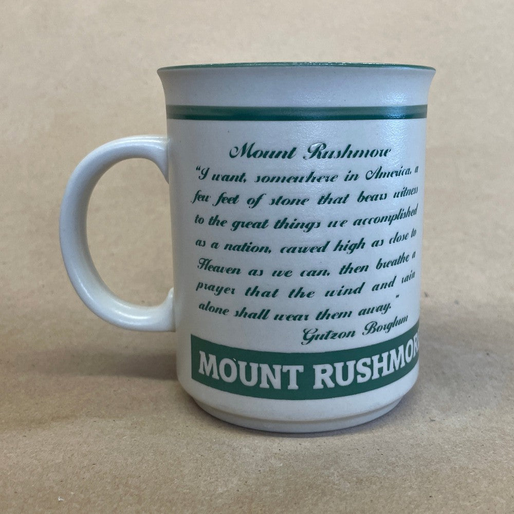 Mount Rushmore Embossed Stoneware Mug